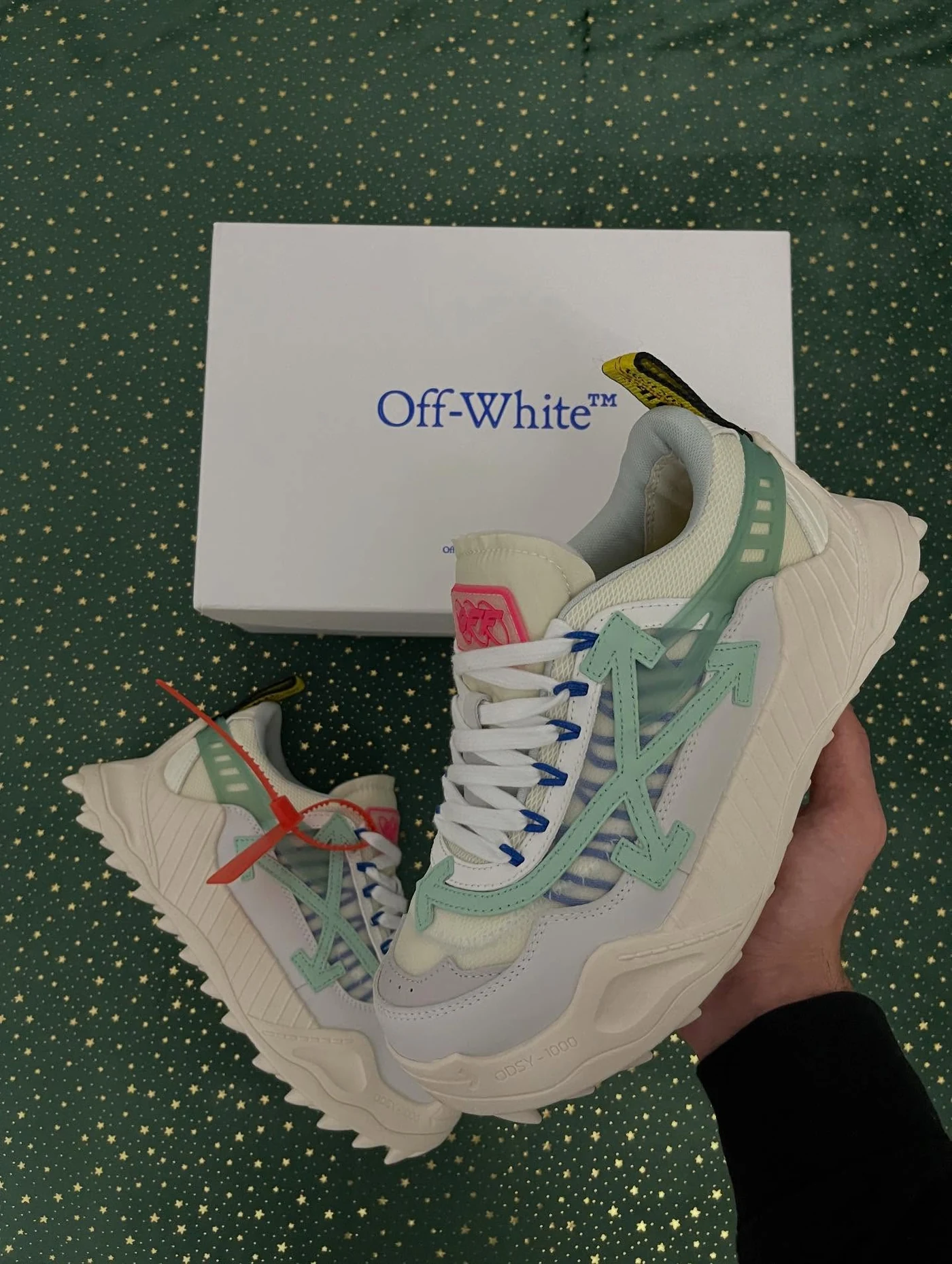 Off-White Odsy-1000 White Pale Blue, imaginea 4