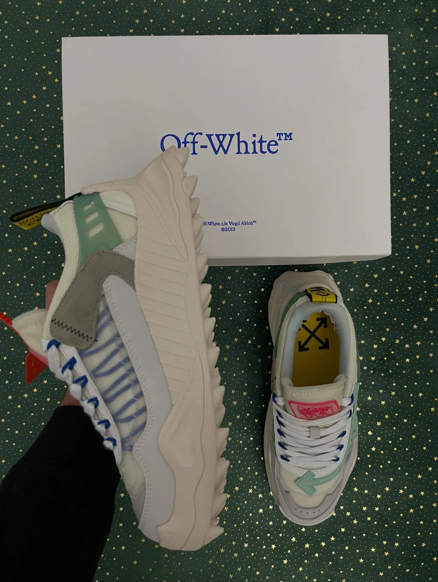 Off-White Odsy-1000 White Pale Blue, imaginea 6