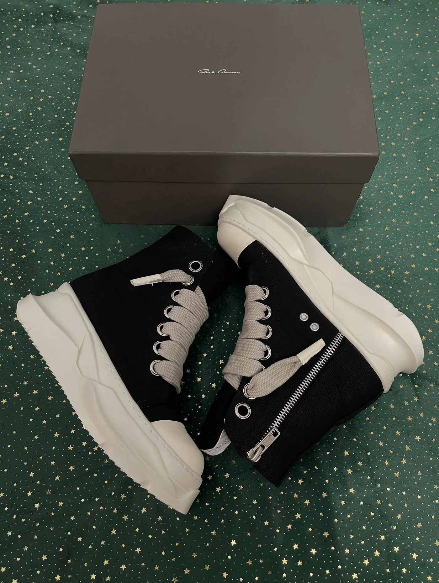 Rick Owens Abstract Jumbo Laces, imaginea 5