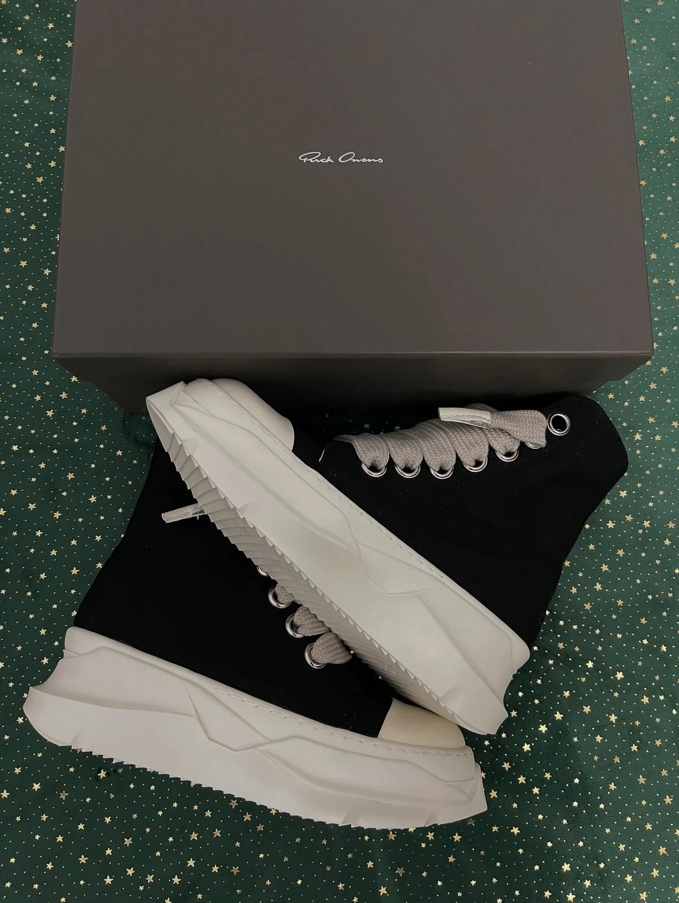 Rick Owens Abstract Jumbo Laces, imaginea 6