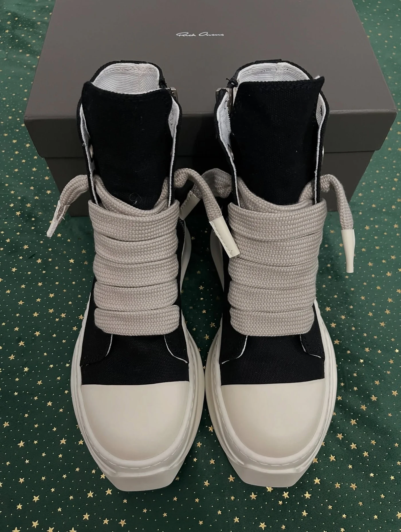Rick Owens Abstract Jumbo Laces, imaginea 8