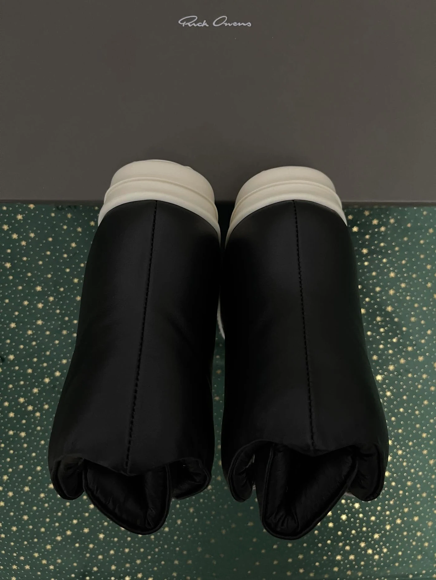 Rick Owens Porterville Jumbo Leather Black, imaginea 12