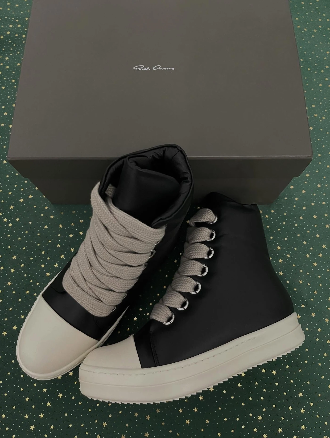 Rick Owens Porterville Jumbo Leather Black, imaginea 3
