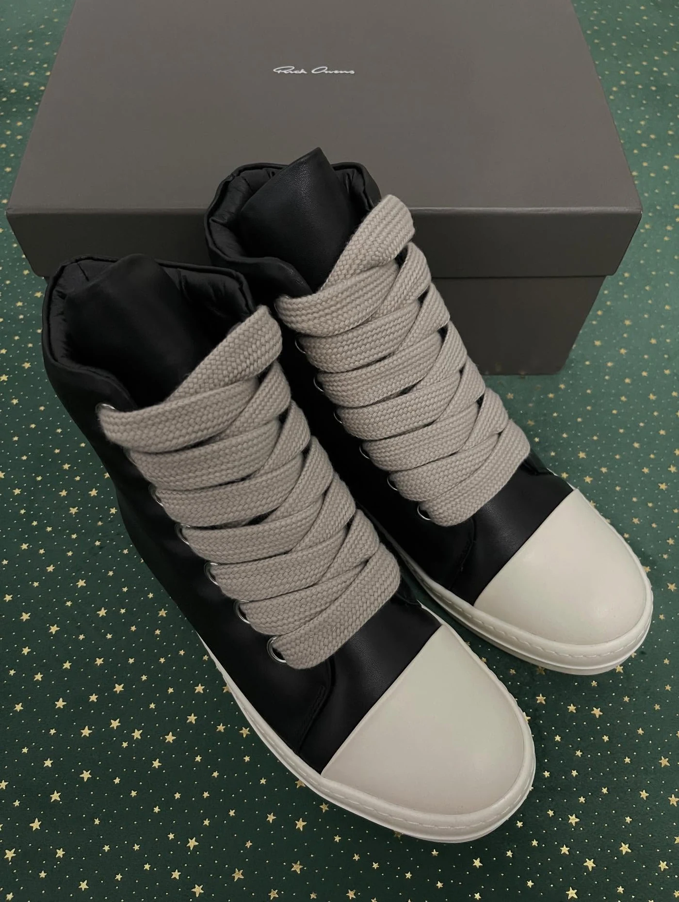 Rick Owens Porterville Jumbo Leather Black, imaginea 4
