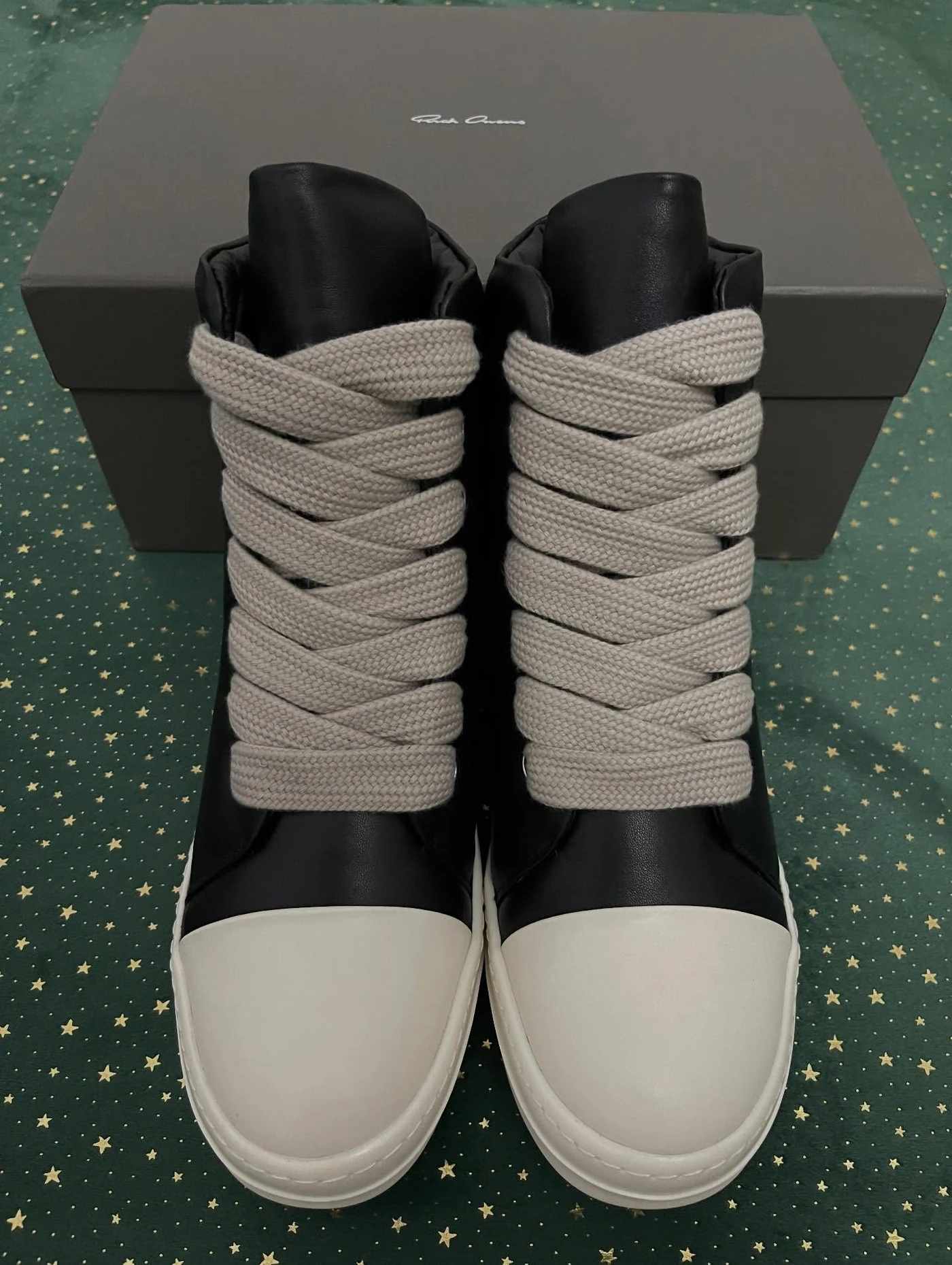 Rick Owens Porterville Jumbo Leather Black, imaginea 8