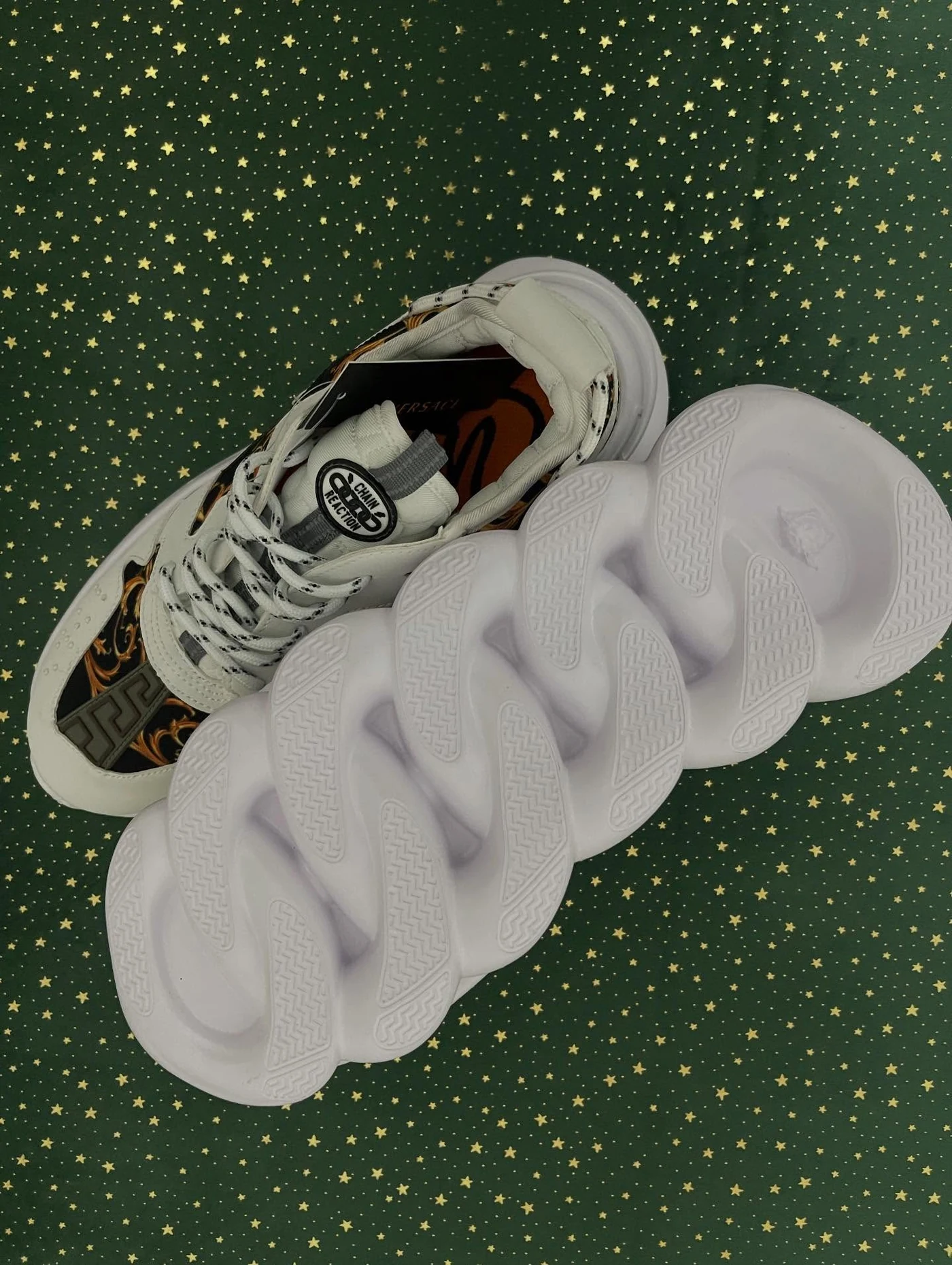Versace Chain Reaction 2 Barocco Print White, imaginea 4