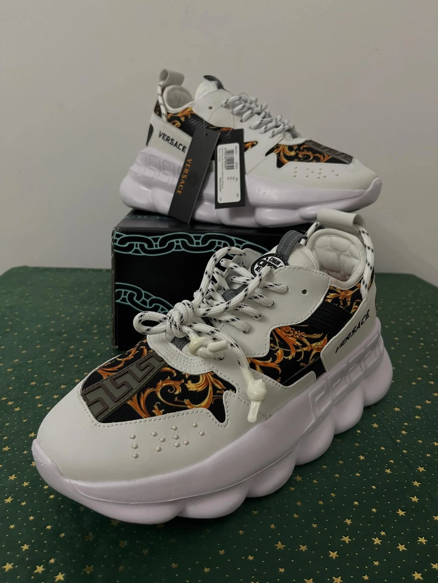 Versace Chain Reaction 2 Barocco Print White, imaginea 9